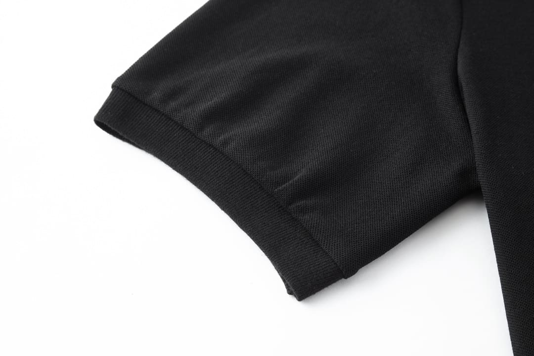 ÁO PRADA POLO SHIRT MÀU ĐEN UNISEX
