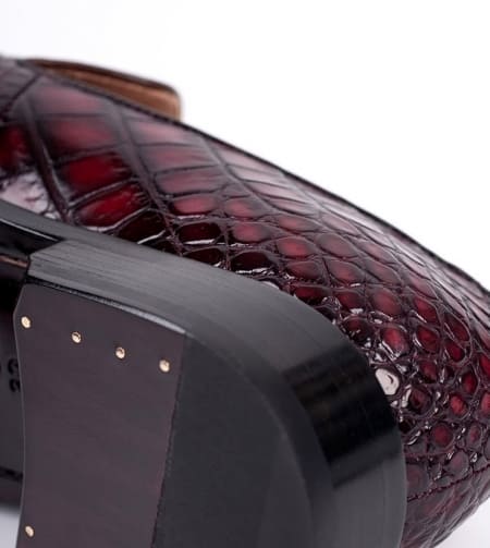 Giày lười nam Alligator Tassel Loafer da cá sấu Alligator