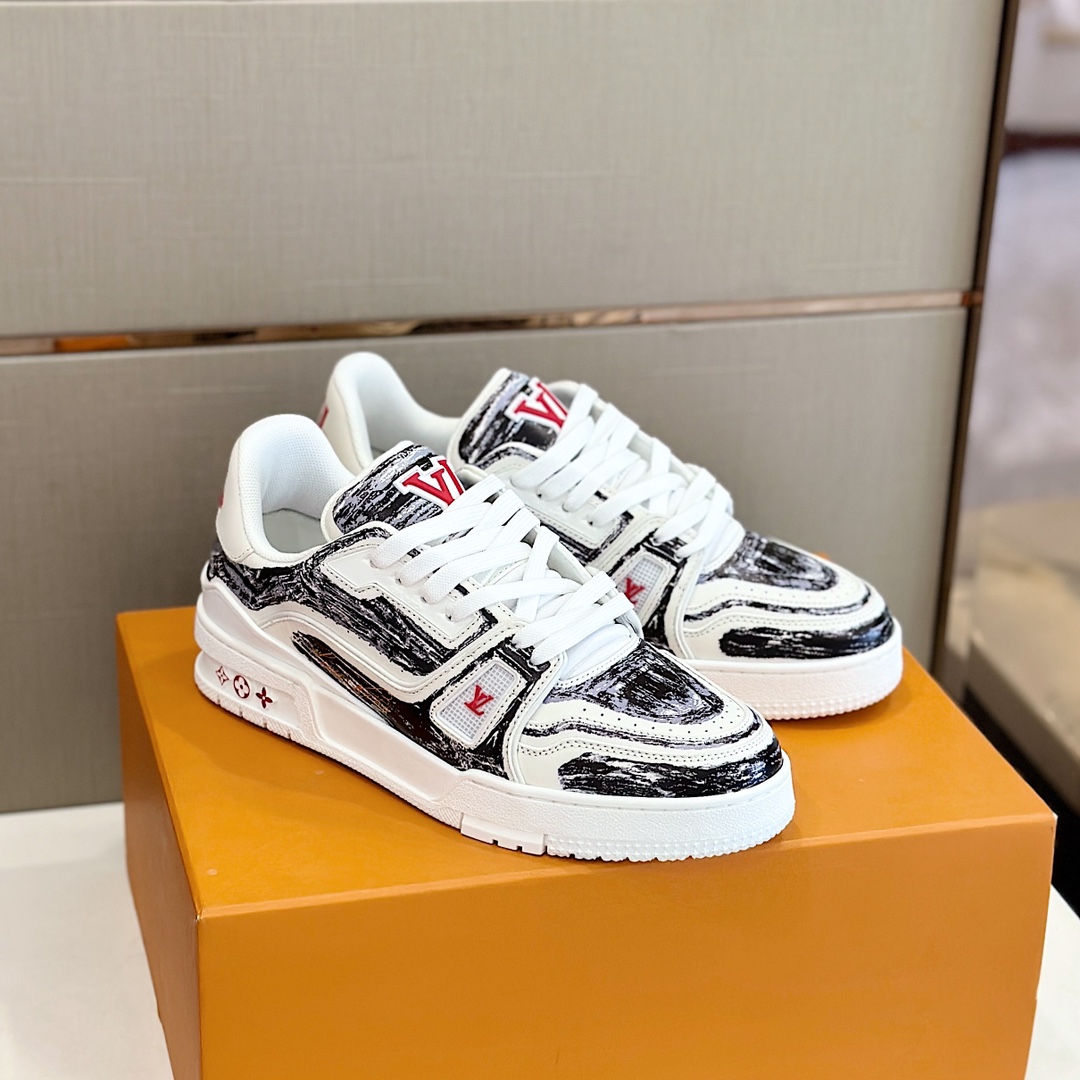 GIÀY LOUIS VUITTON TRAINER MONOGRAM SNEAKERS SHOES AAA
