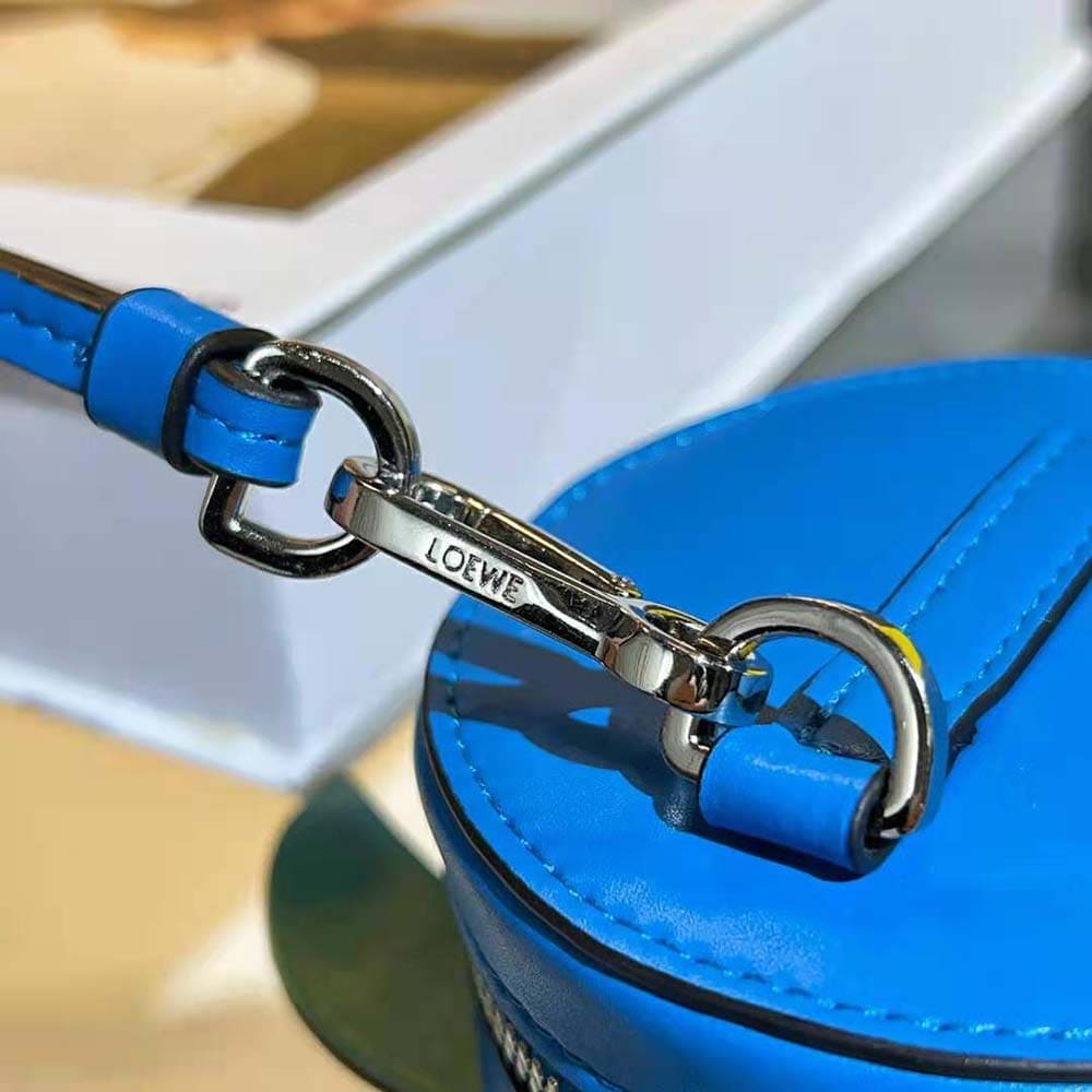 TÚI Loewe Women Turtle Cookie Pouch in Classic Calfskin