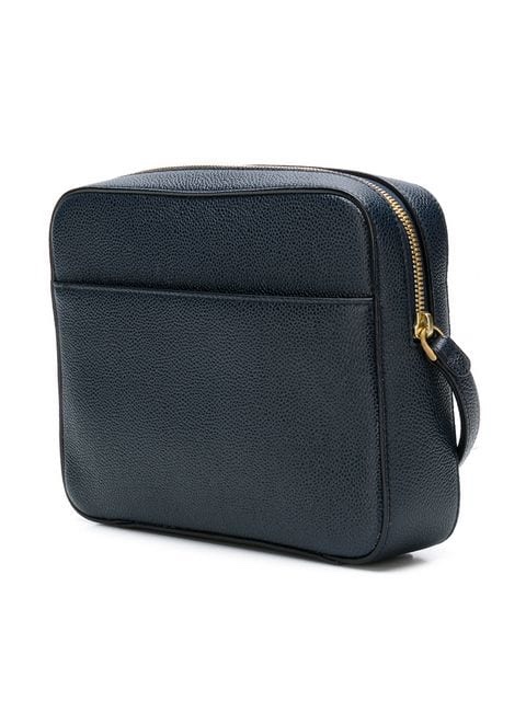 VÍ THOM BROWNE ZIP GRAIN LEATHER POUCH