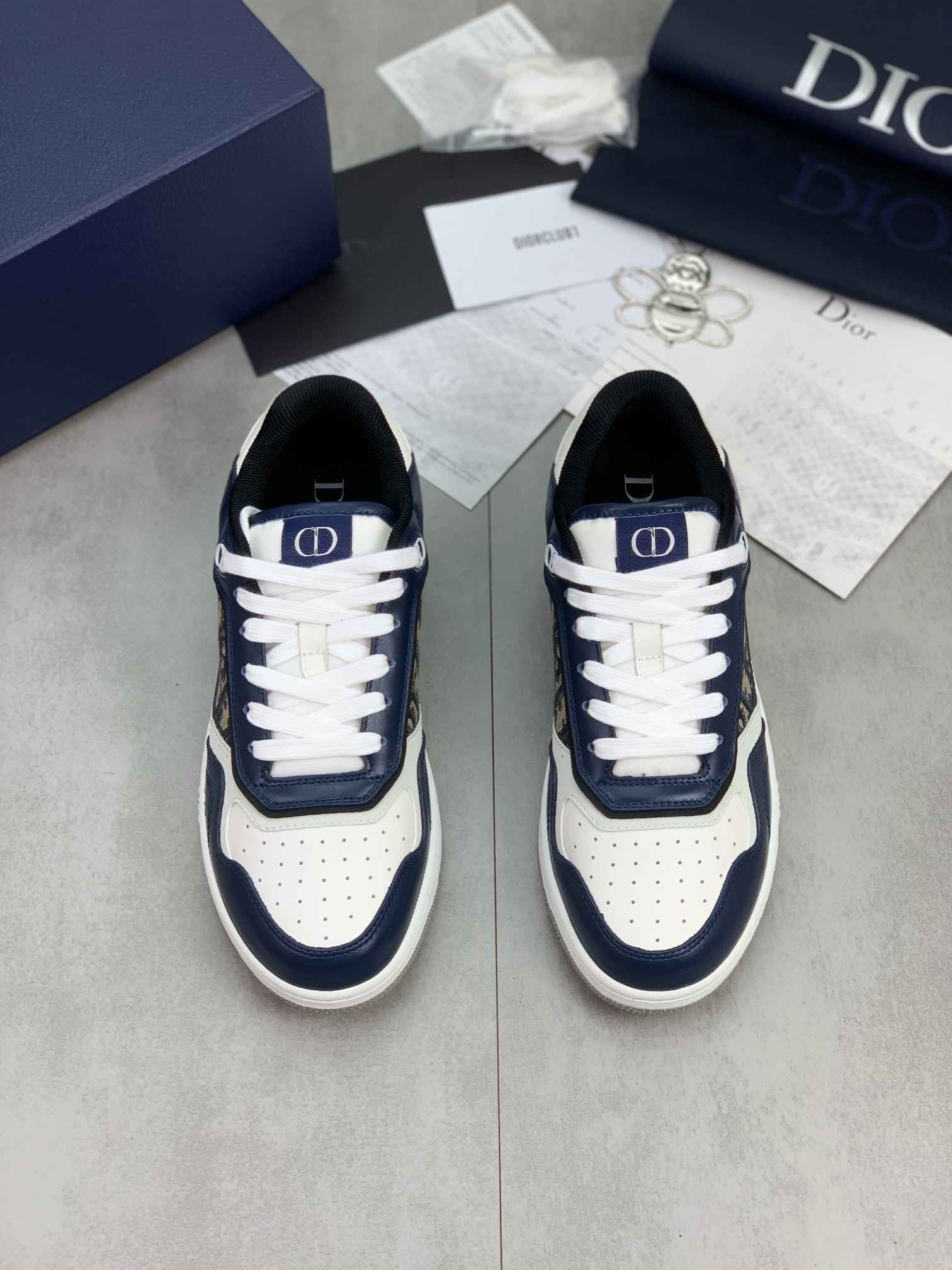GIÀY CHRISTIAN DIOR LEATHER SNEAKER SHOES AAA