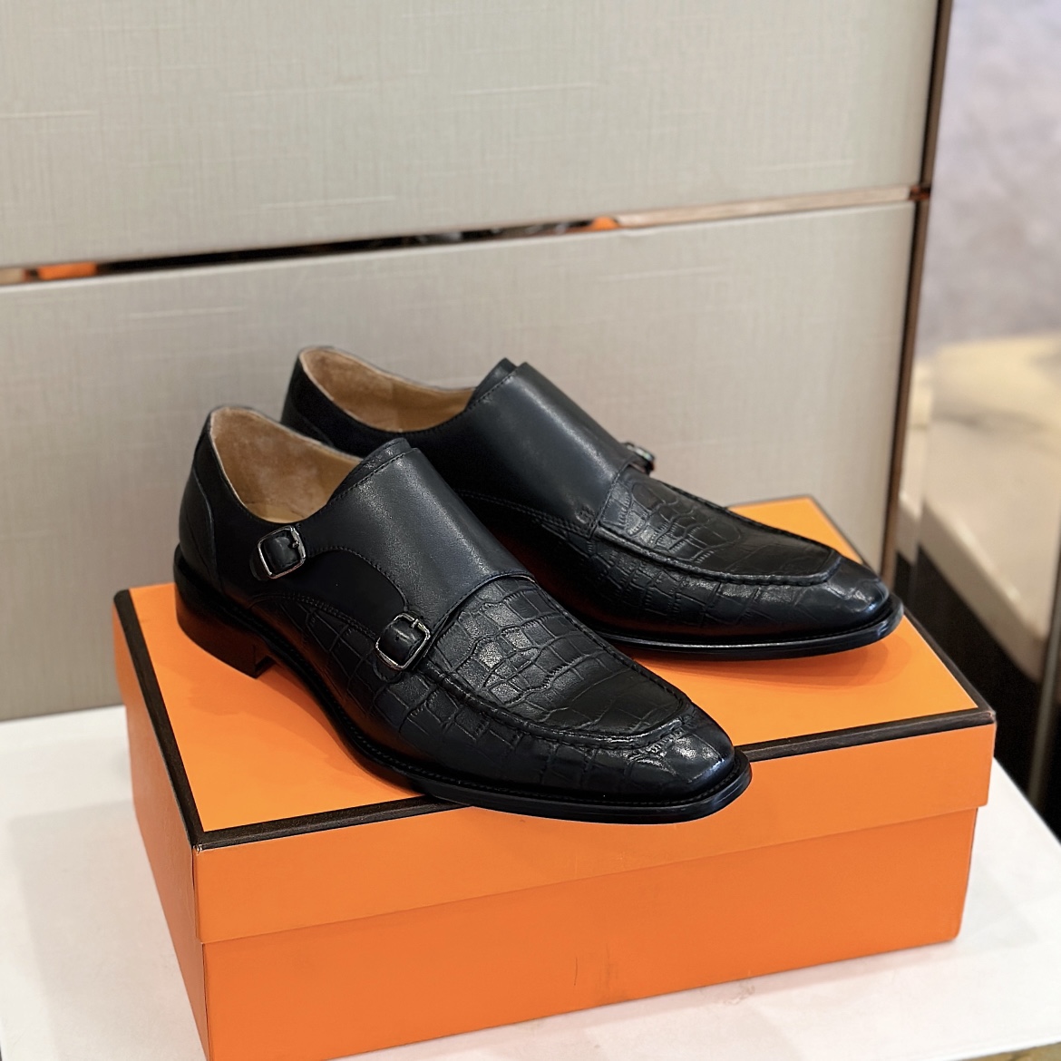 GIÀY HERMES DERBY SHOES AAA