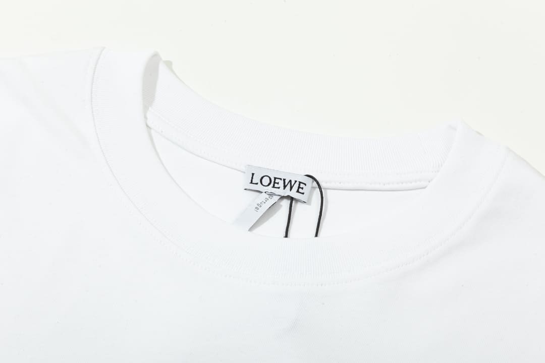 ÁO LOEWE T SHIRT MÀU TRẮNG UNISEX