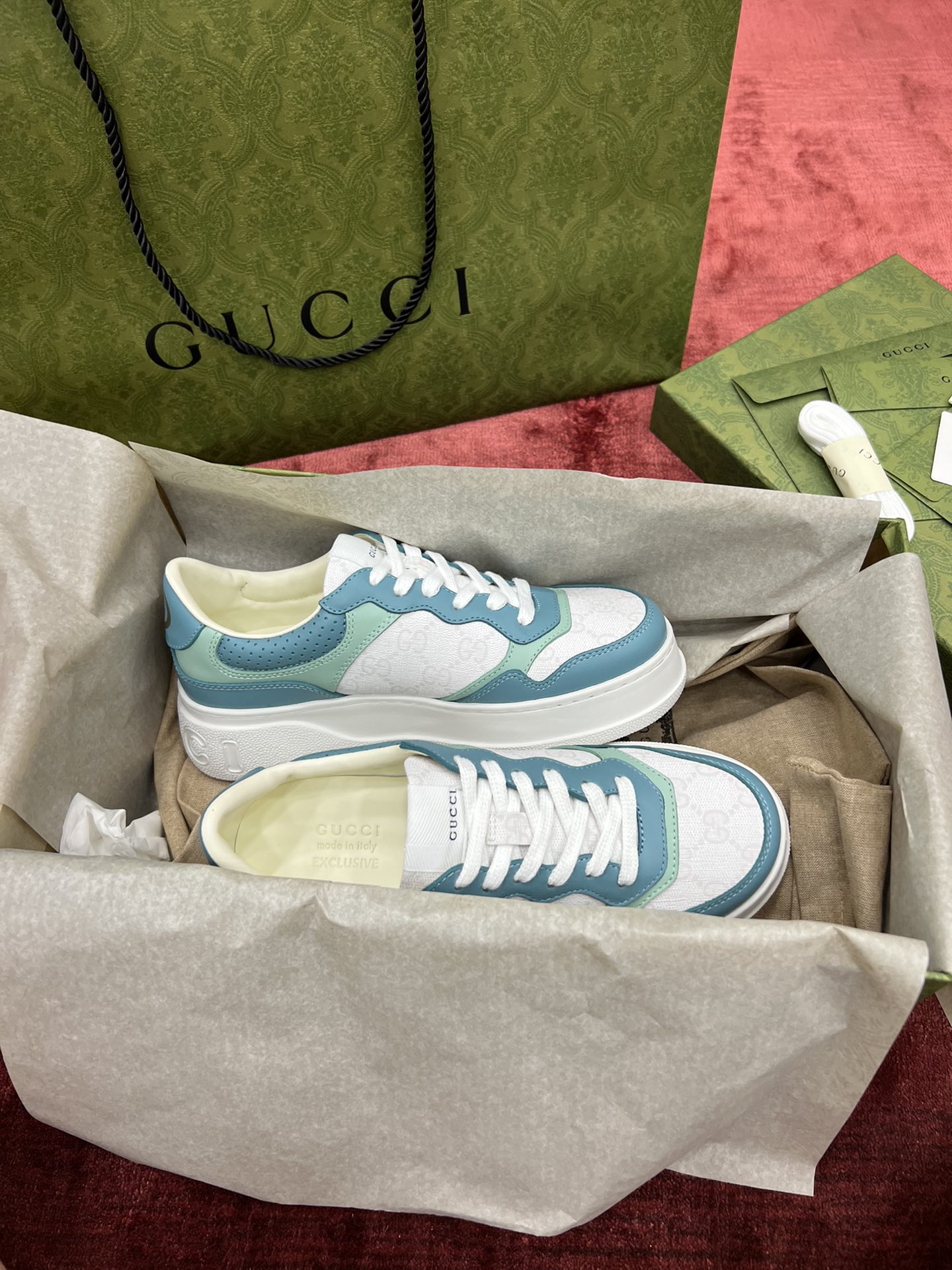 GIÀY GUCCI GG SNEAKER SHOES AAA
