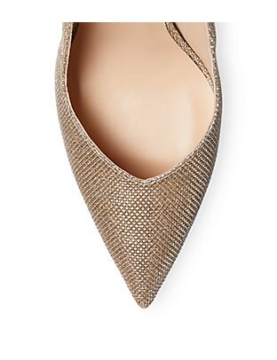 GIÀY STUART WEITZMAN AVA SLINGBACK GOLD PUMP