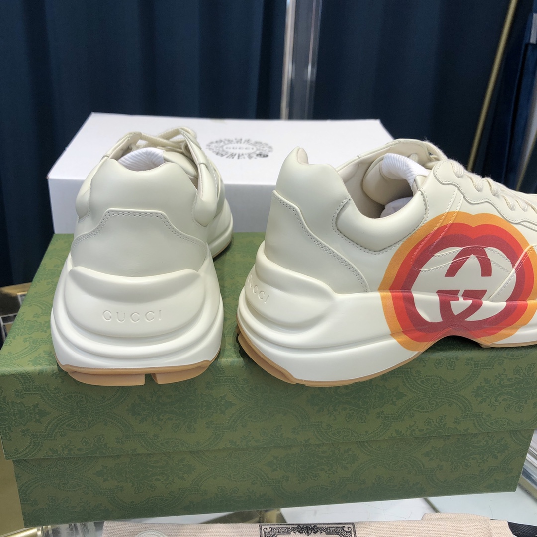 GIÀY GUCCI RHYTON GG ITALIA SNEAKERS SHOES UNISEX