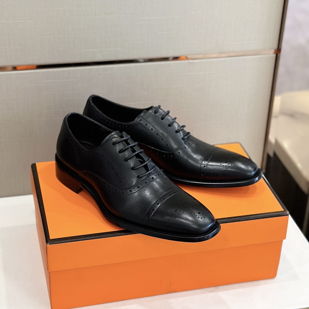 GIÀY HERMES DERBY SHOES AAA