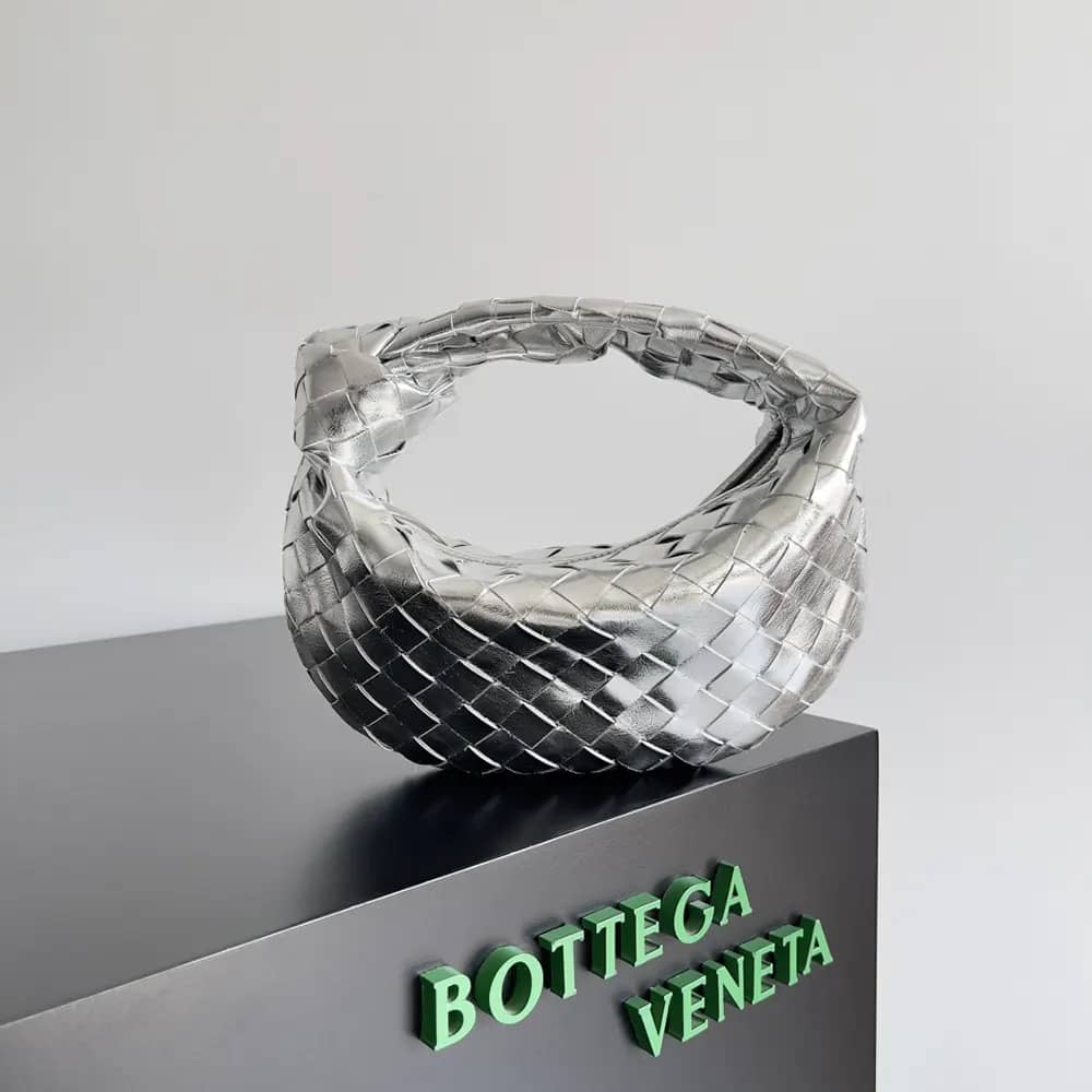 TÚI Bottega Veneta Women Mini Jodie-Bạc