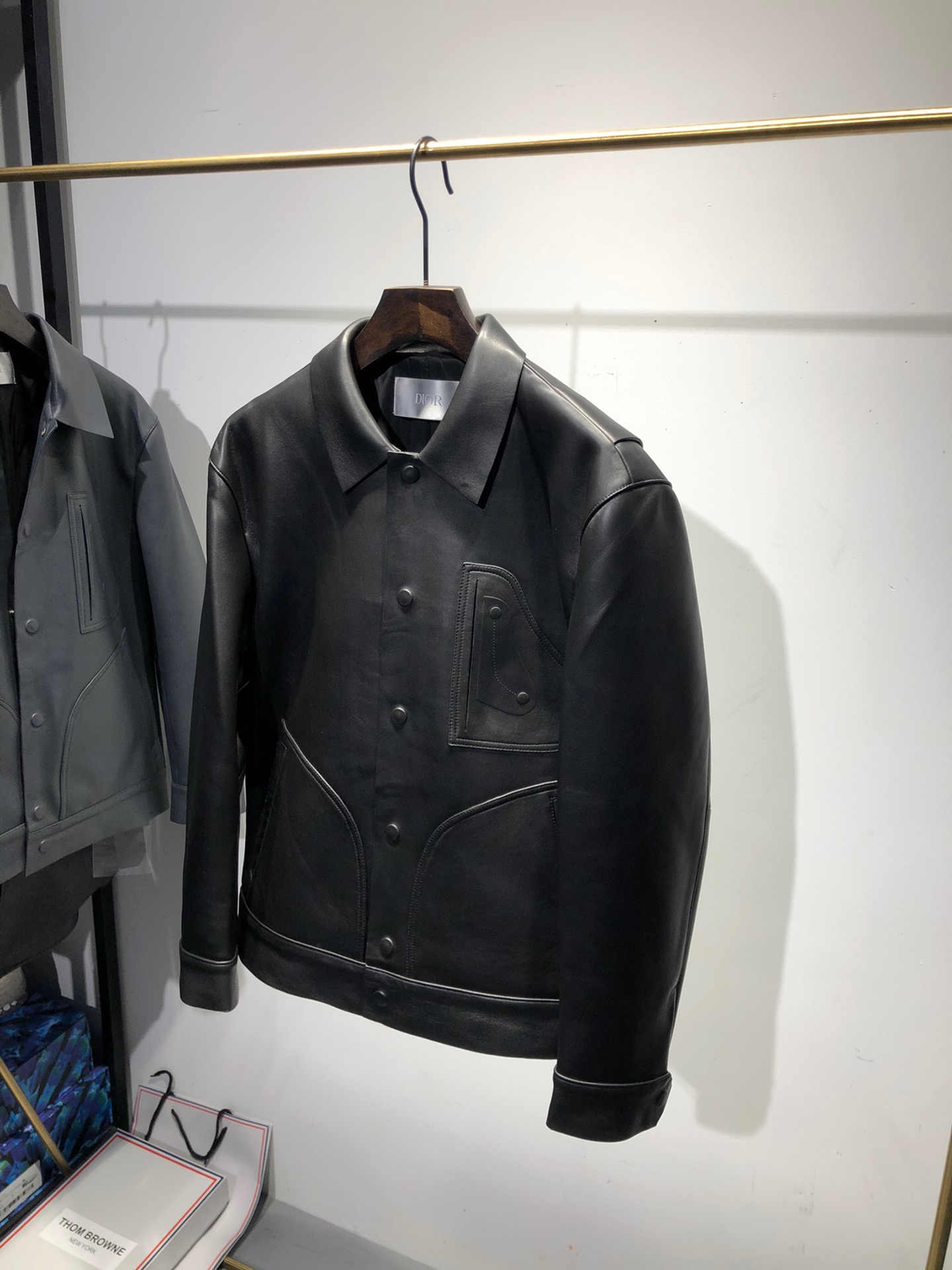 ÁO CHRISTIAN DIOR LEATHER JACKET