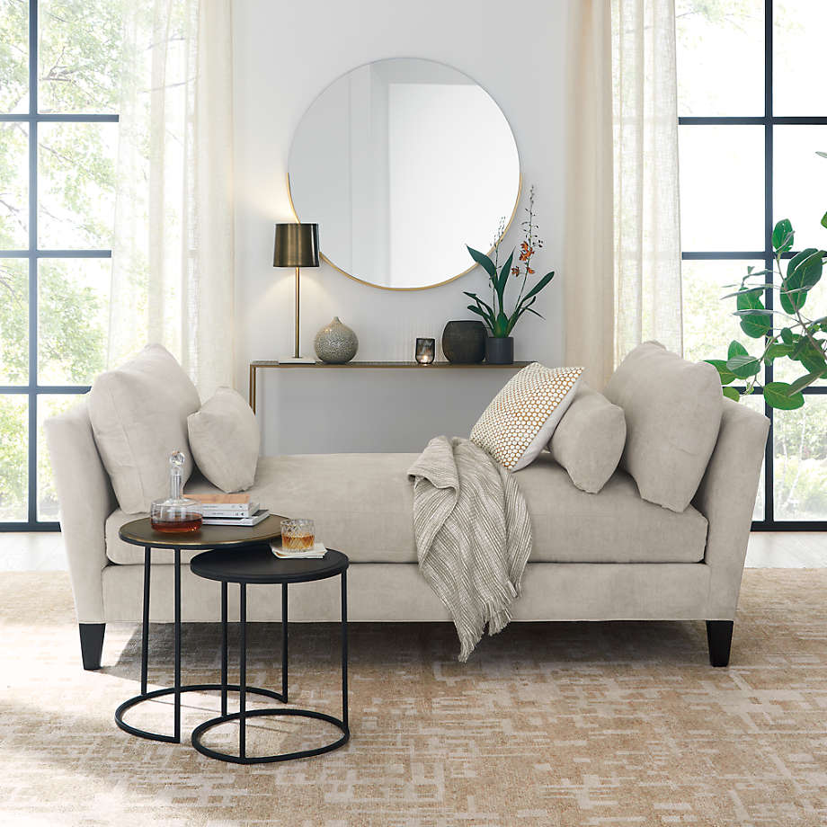 GƯƠNG RANGE Large Round GOLD Wall Mirror