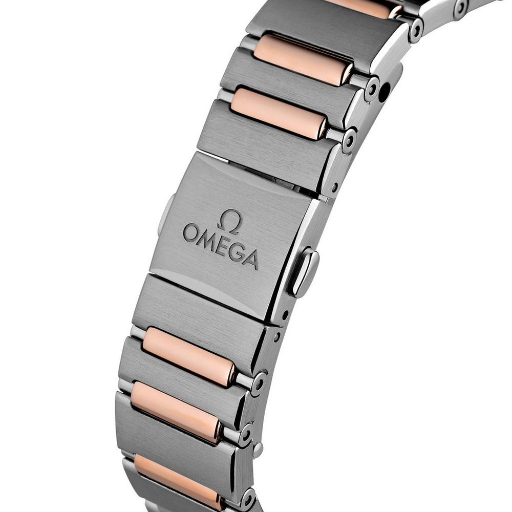 ĐỒNG HỒ OMEGA Constellation Manhattan 18ct Rose Gold Diamond Ladies Watch