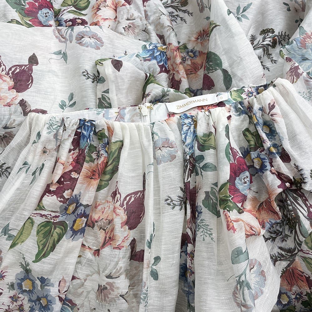 VÁY ZIMMERMANN Flower Vintage Dress High Classy