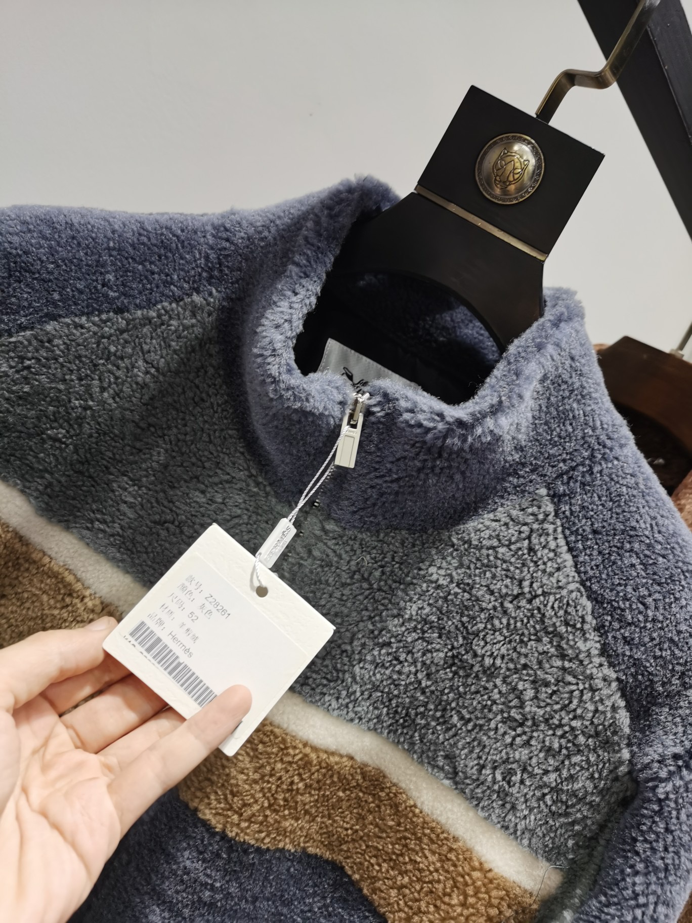 ÁO HERMES FUR JACKET ÁO LÔNG