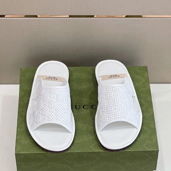 DÉP GUCCI GG CANVAS UNISEX SLIPPER