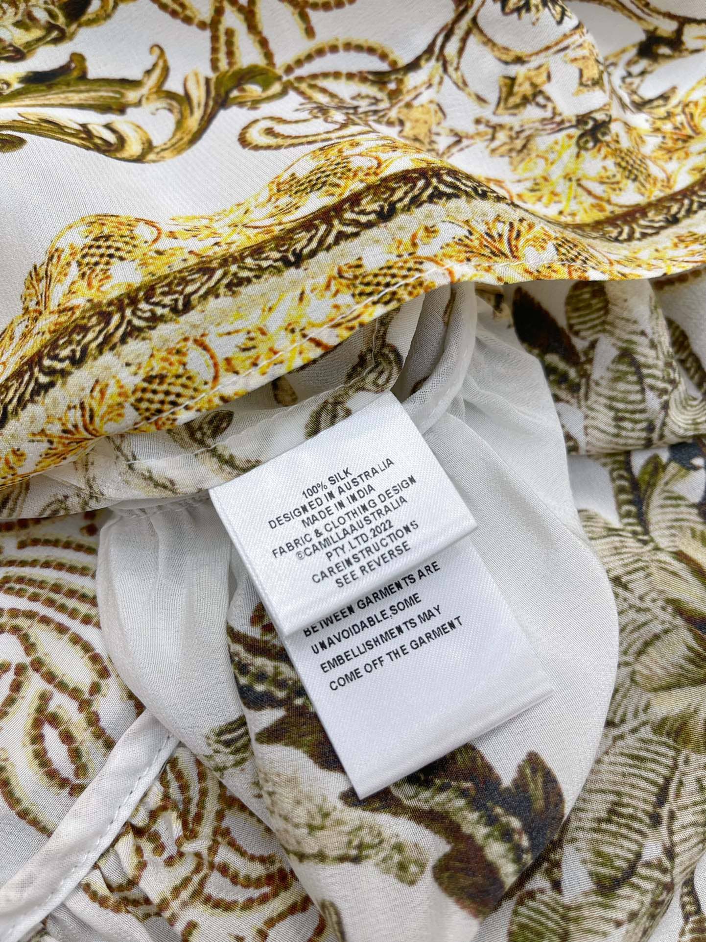 VÁY CAMILLA Flower Sparking Vintage Dress High Classy