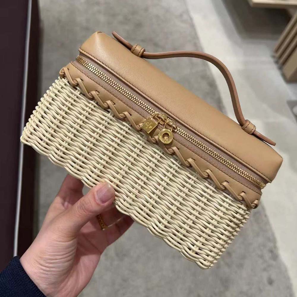 TÚI LORO PIANA Women Extra Pocket L19 East-West Wicker