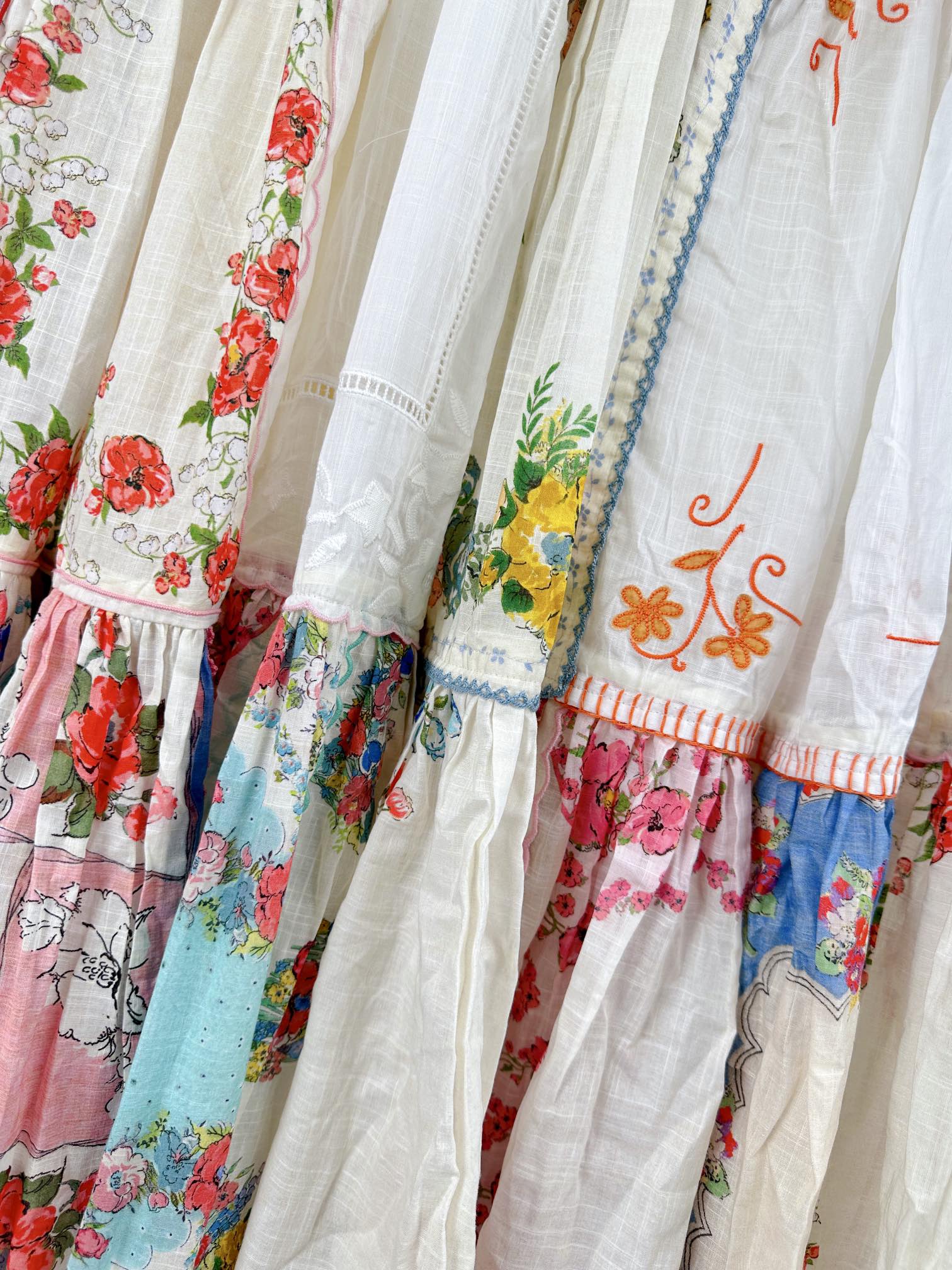 VÁY ZIMMERMANN Flower Long Vintage Dress