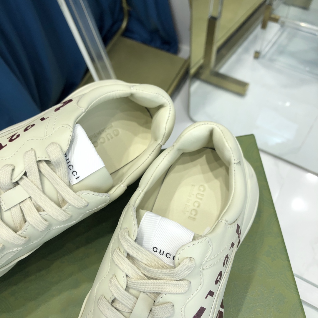 GIÀY GUCCI RHYTON GG ITALIA SNEAKERS SHOES UNISEX