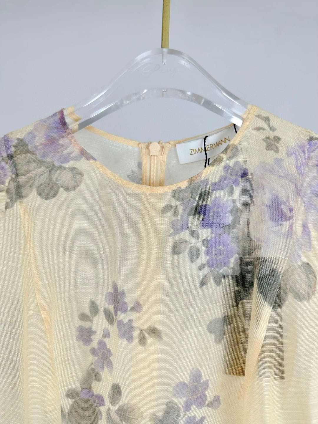 VÁY ZIMMERMANN IRIS Flower Vintage Dress High Classy Hoa Diên Vĩ