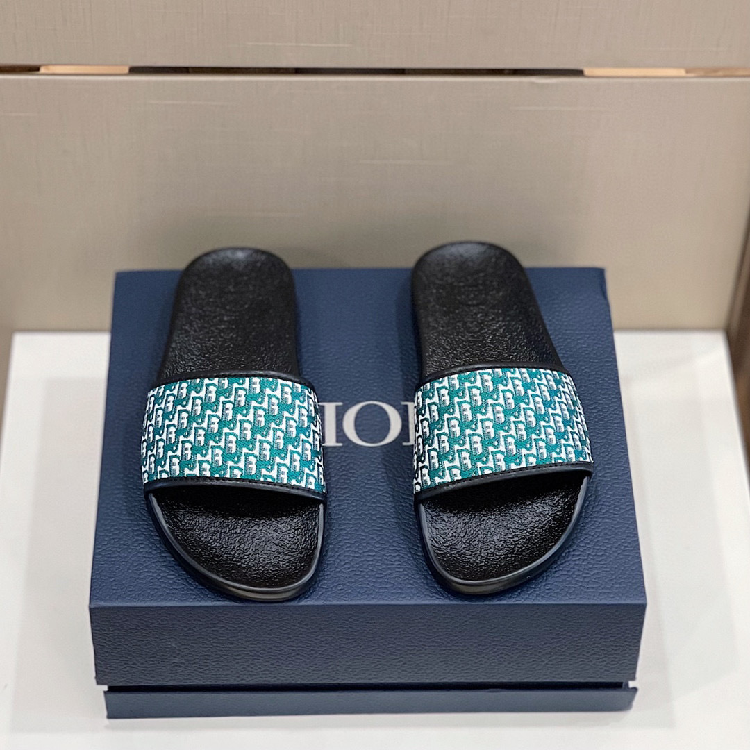 DÉP DIOR OBLIQUE MAN SLIPPER