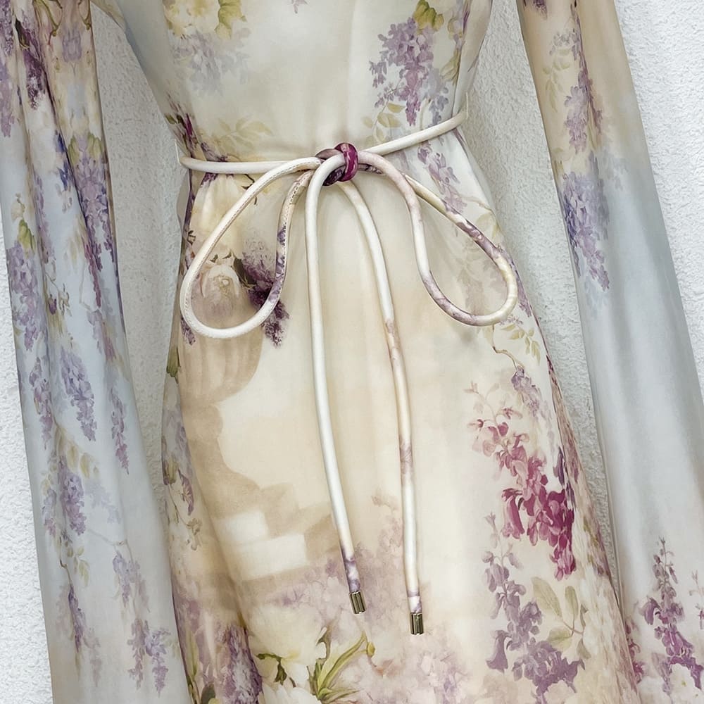 VÁY ZIMMERMANN Flower Vintage Dress High Classy