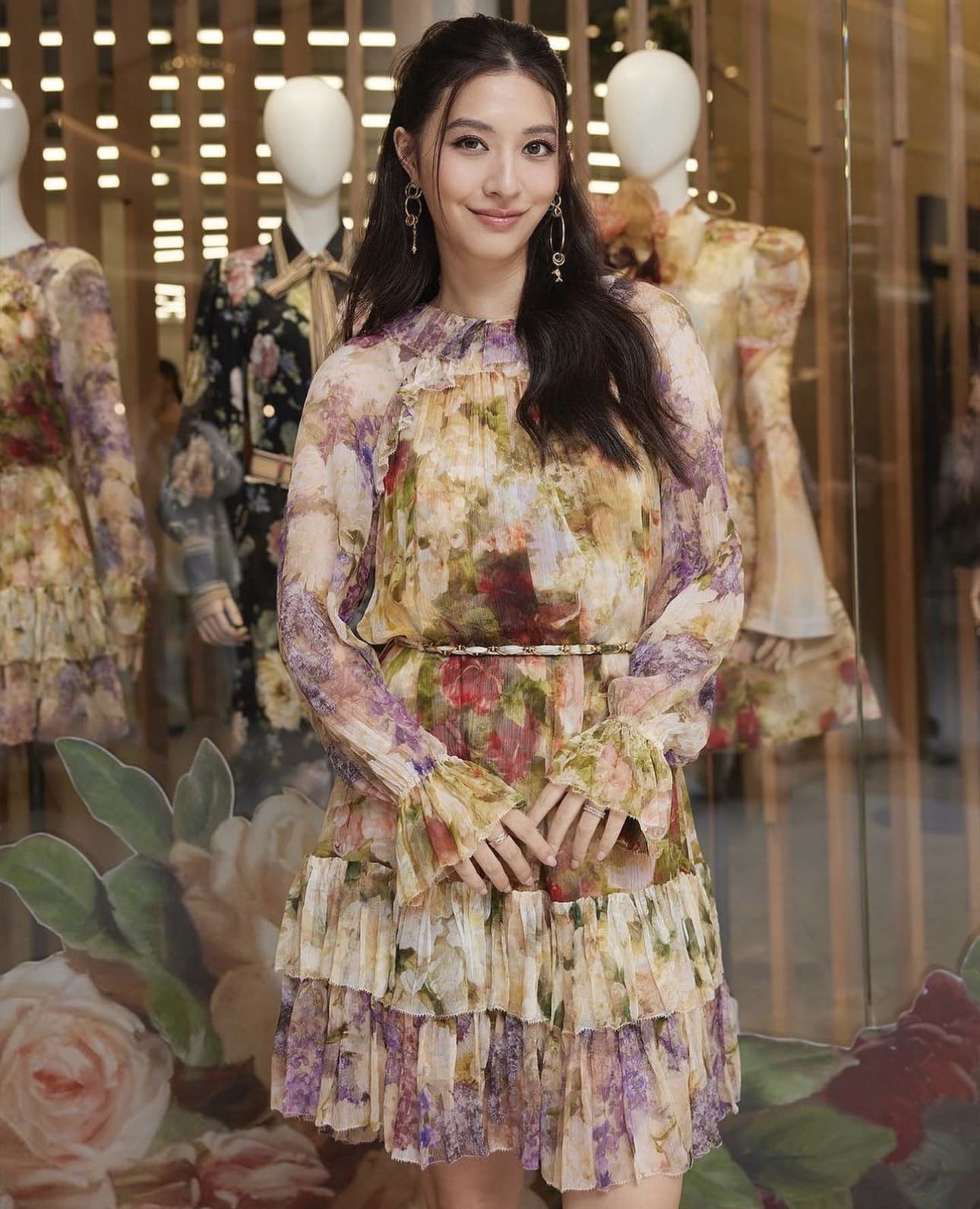 VÁY ZIMMERMANN Flower Party Dress
