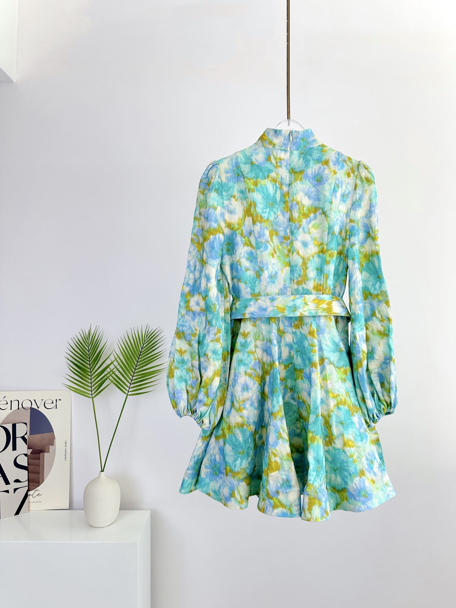 VÁY ZIMMERMANN Vintage Flower Long Sleeve Long Dress High Classy