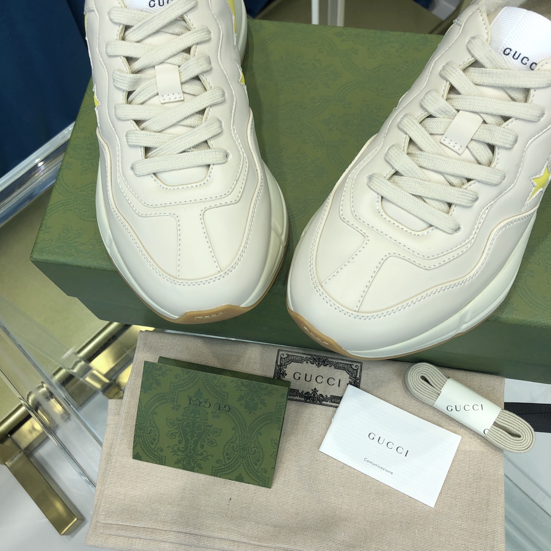GIÀY GUCCI RHYTON GG ITALIA SNEAKERS SHOES UNISEX