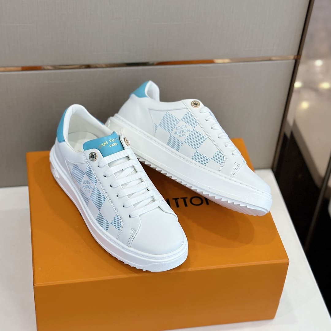 GIÀY LOUIS VUITTON TIME OUT MONOGRAM SNEAKERS SHOES AAA