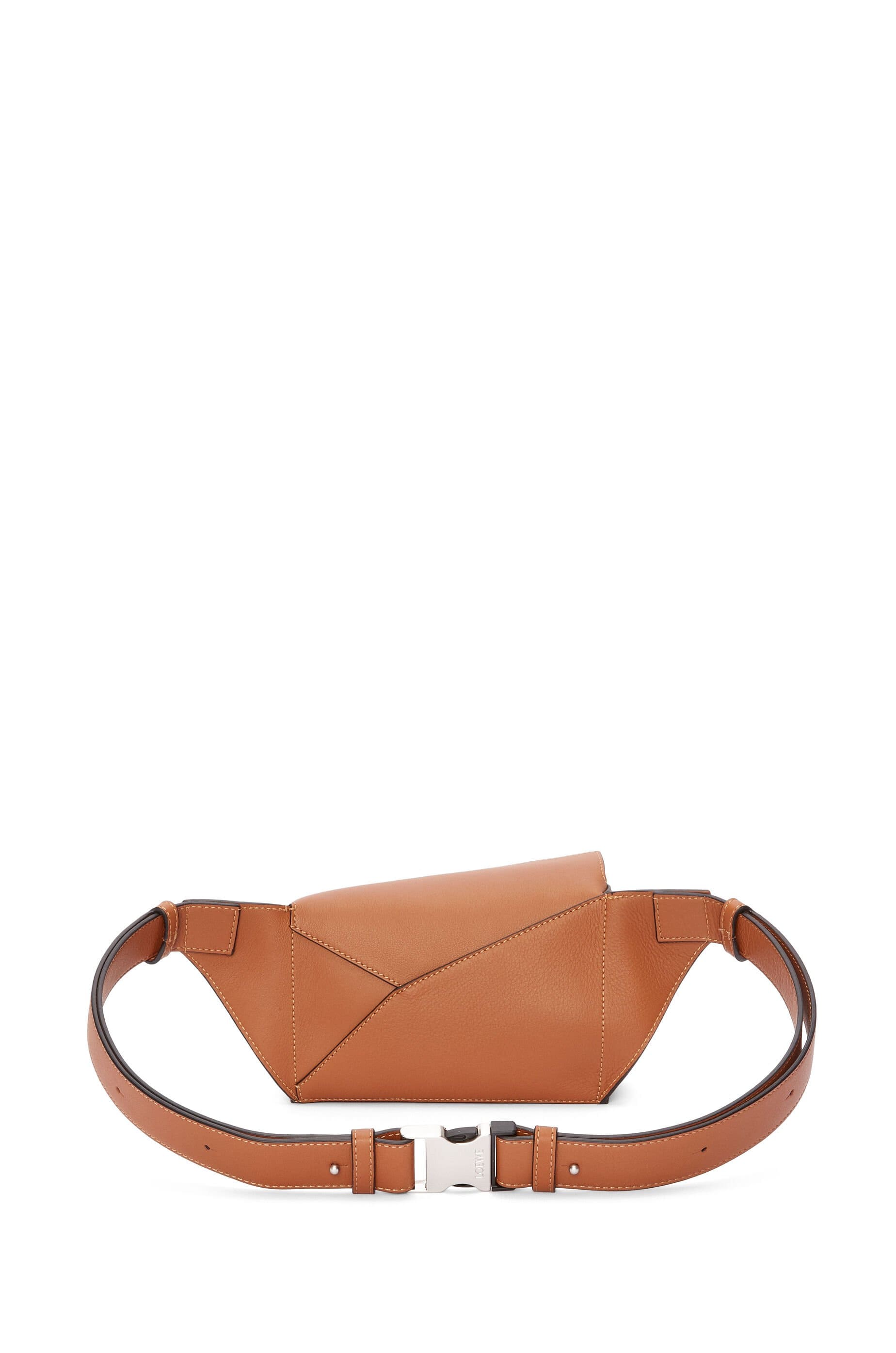 Túi LOEWE Mini Puzzle Bumbag in classic calfskin tan unisex