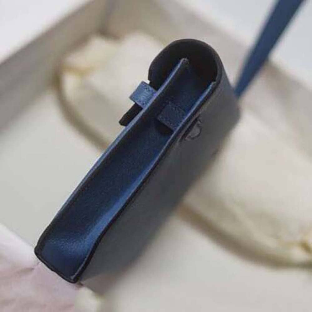 TÚI Hermes Men Kelly Depeches 25 Pouch-Navy