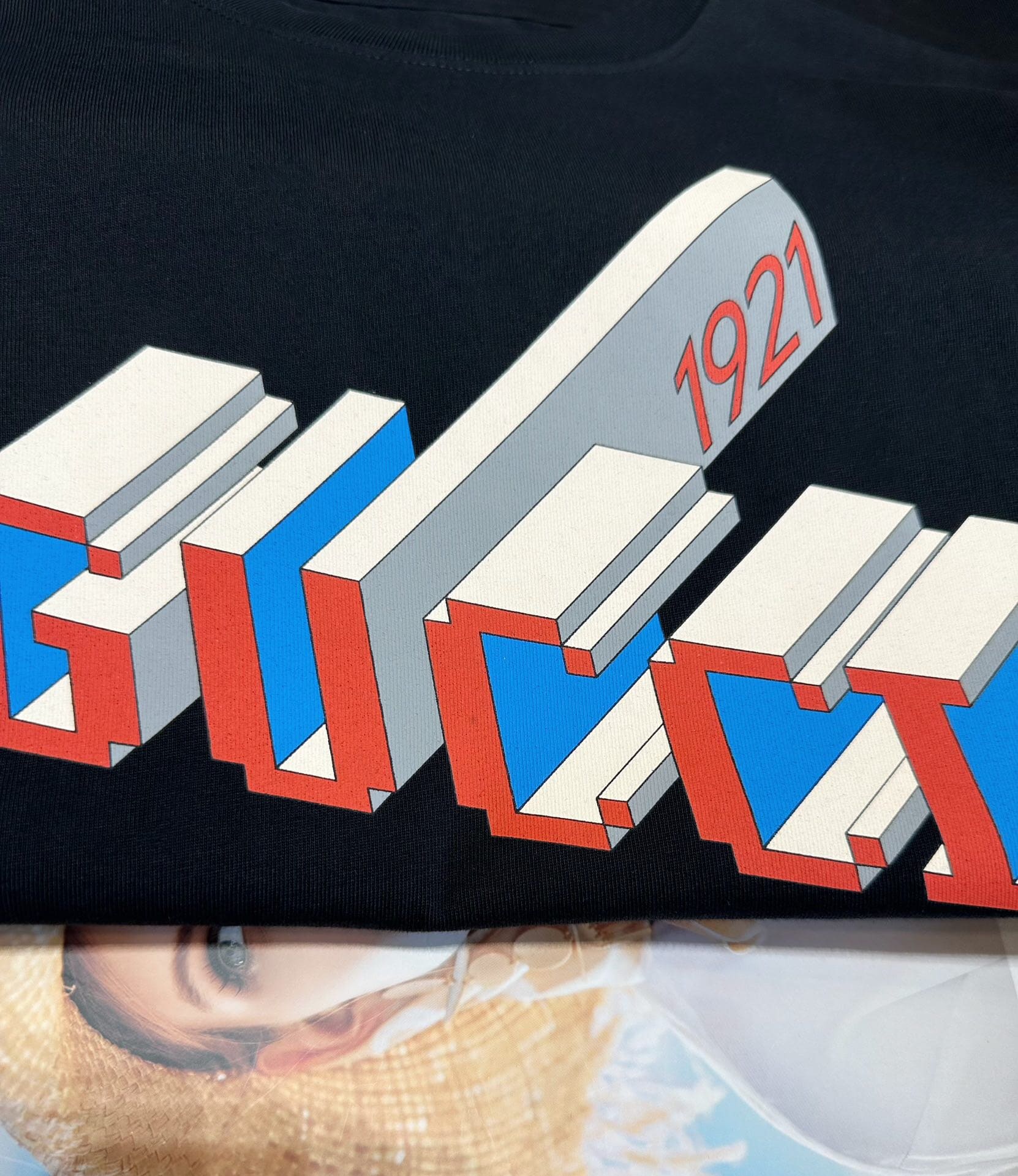 ÁO GUCCI GG T SHIRT MÀU ĐEN UNISEX
