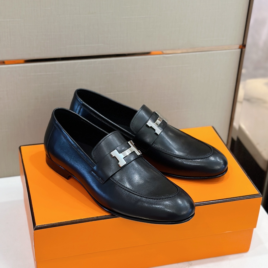 GIÀY HERMES LOAFER SHOES AAA