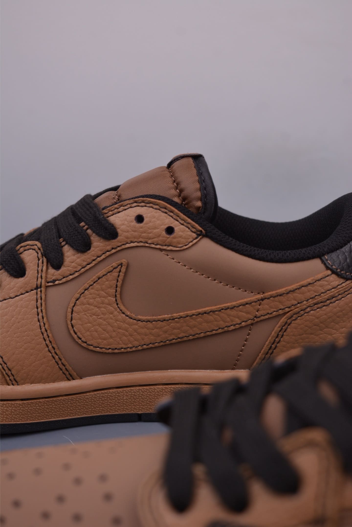 GIÀY THE NORTH FACE TRAVIS SCOTT X AIR JORDAN 1 LOW TAUPE TOP QUALITY SHOES AAA