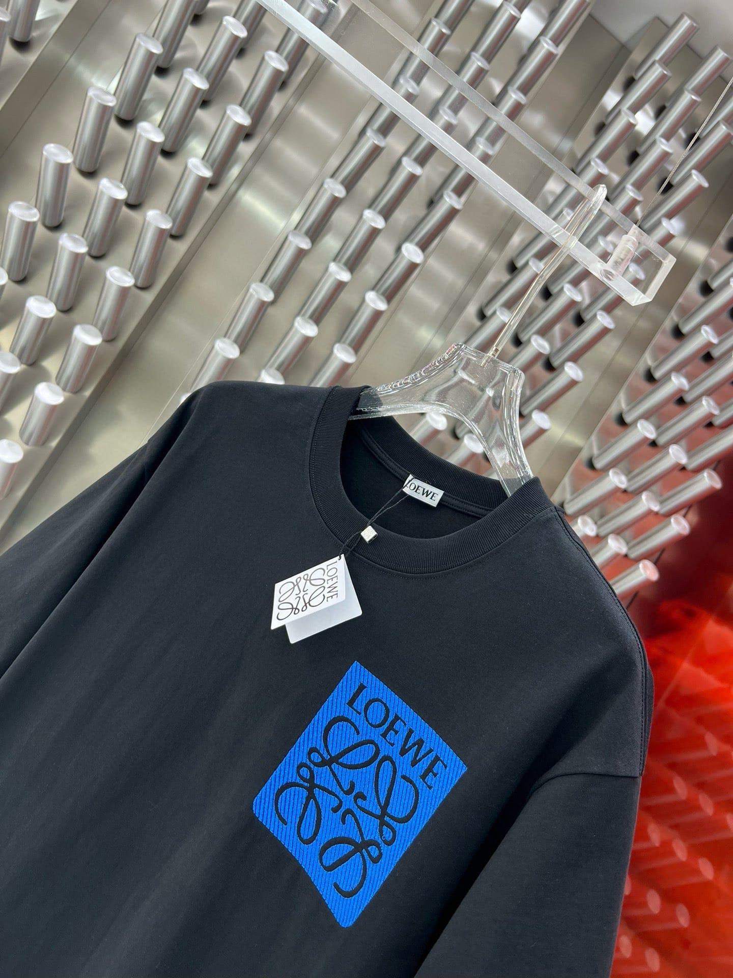 ÁO LOEWE T SHIRT MÀU ĐEN UNISEX