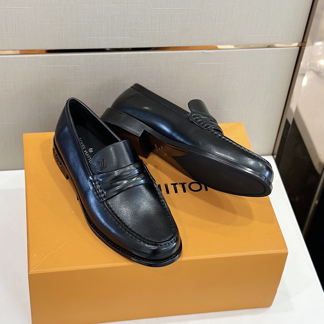 GIÀY LOUIS VUITTON GLOVE LOAFER SHOES AAA