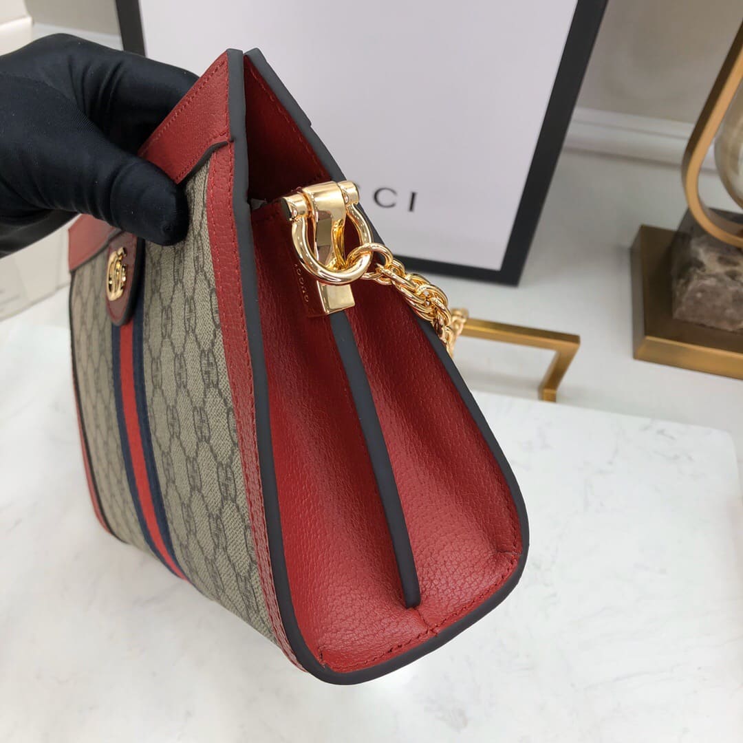 TÚI Gucci Ophidia GG small shoulder bag red Top Quality