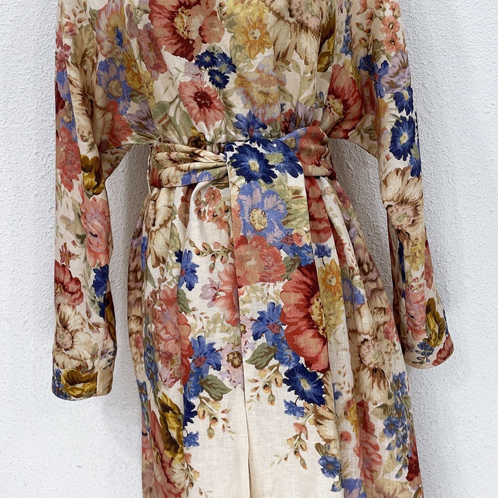 VÁY ZIMMERMANN Flower Vintage Dress High Classy