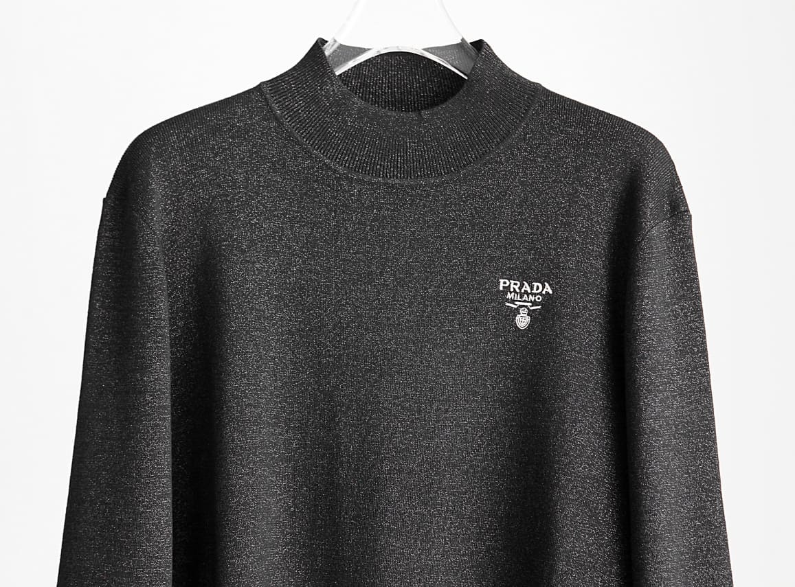 ÁO Prada Gray Sweater Unisex