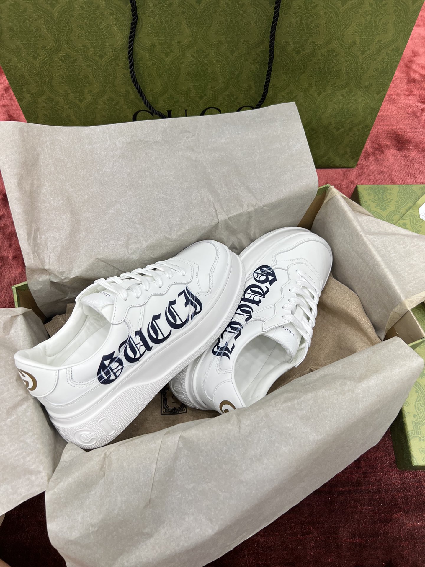 GIÀY GUCCI GG SNEAKER SHOES AAA