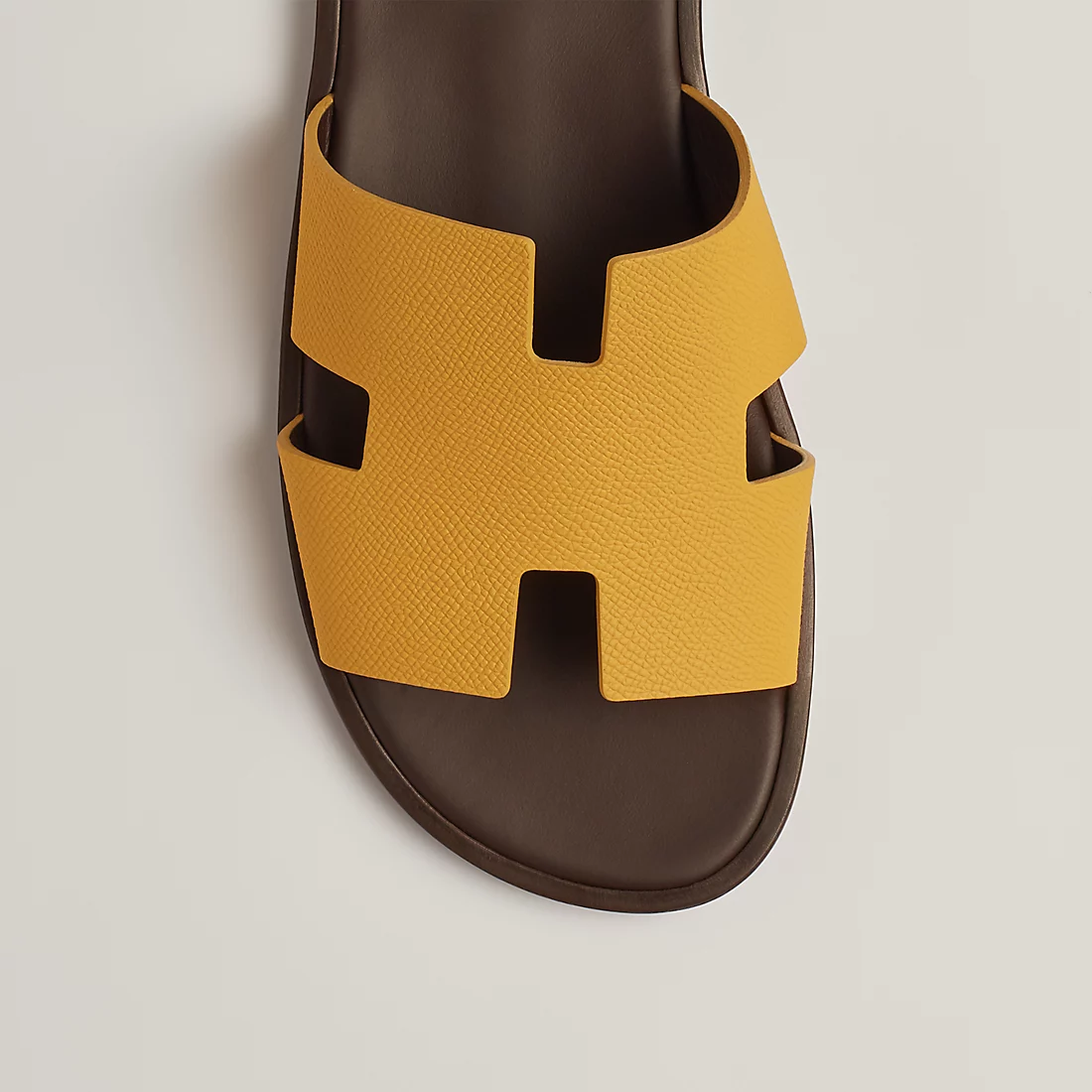 DÉP HERMES IZMIR EPSOM LEATHER YELLOW AAA