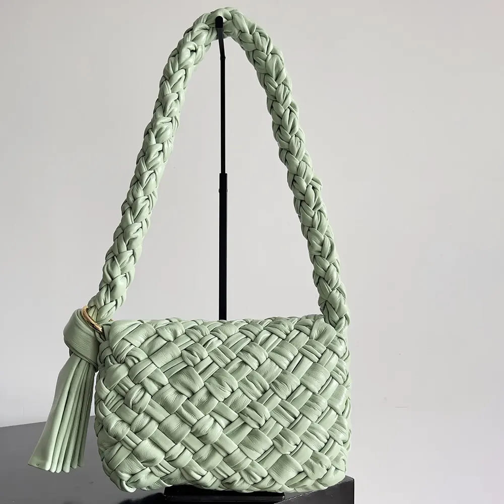 TÚI BOTTEGA VENETA Women Kalimero Città Mint