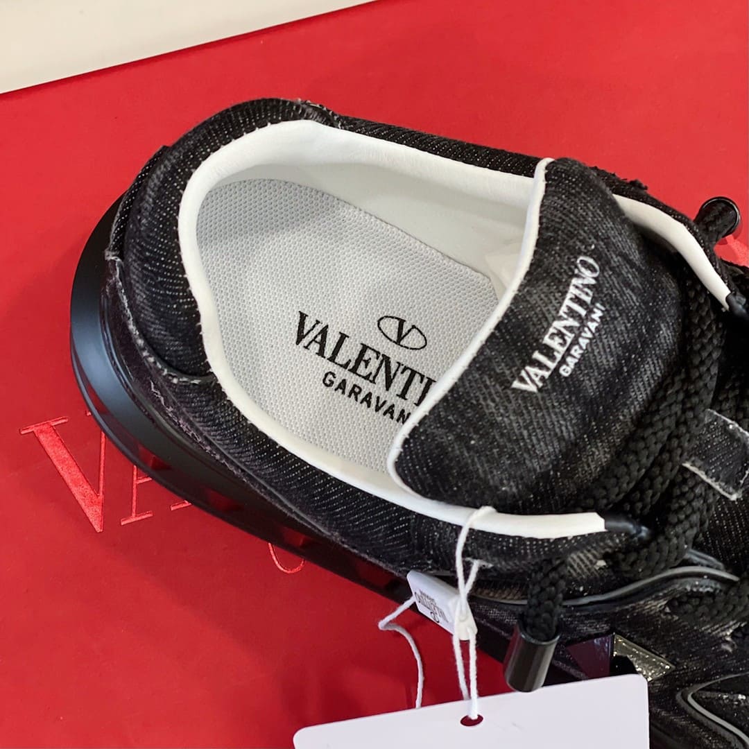 GIÀY VALENTINO GARAVANI DENIM SNEAKERS SHOES AAA