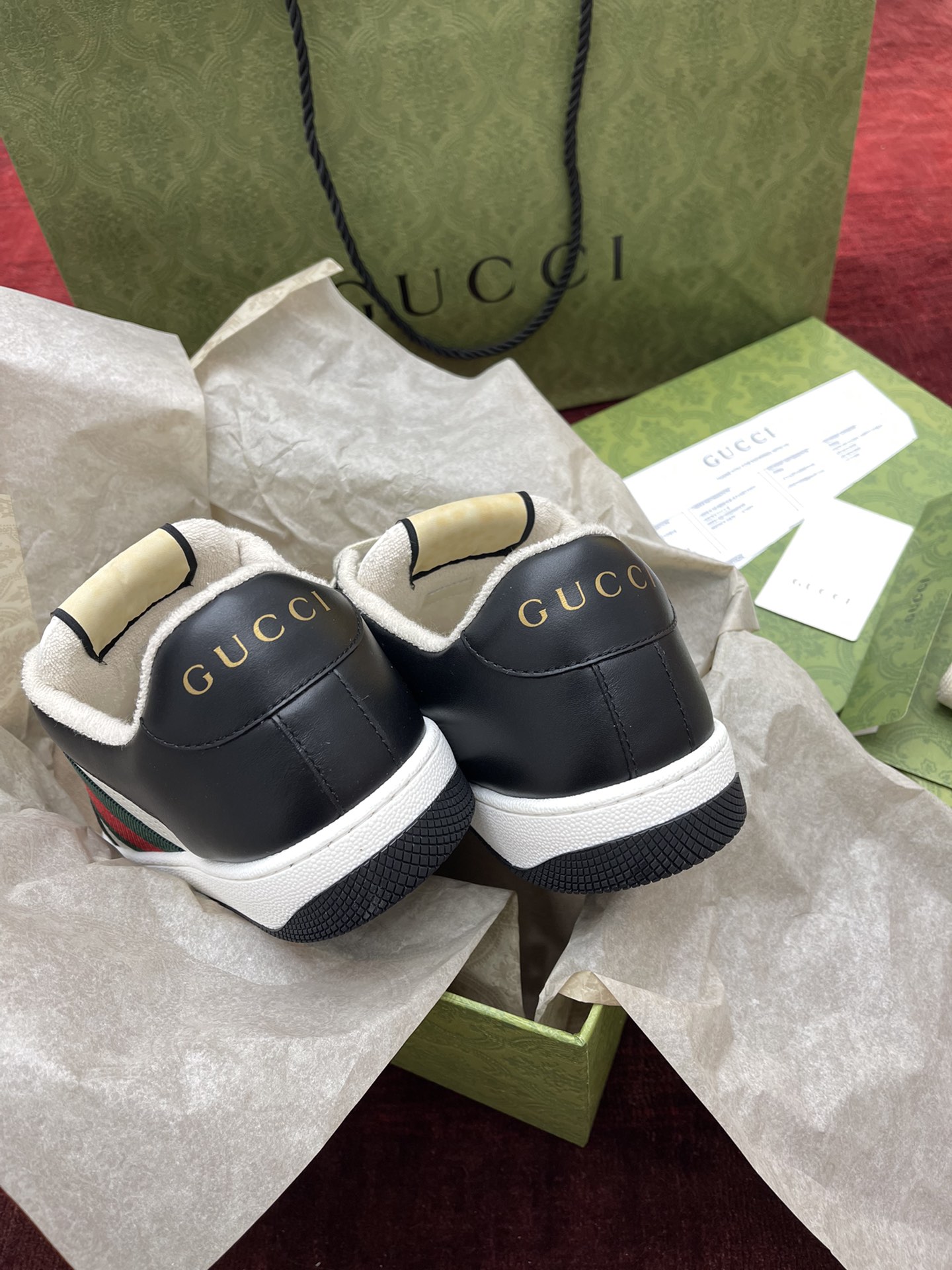GIÀY GUCCI SCREENER SNEAKER SHOES AAA