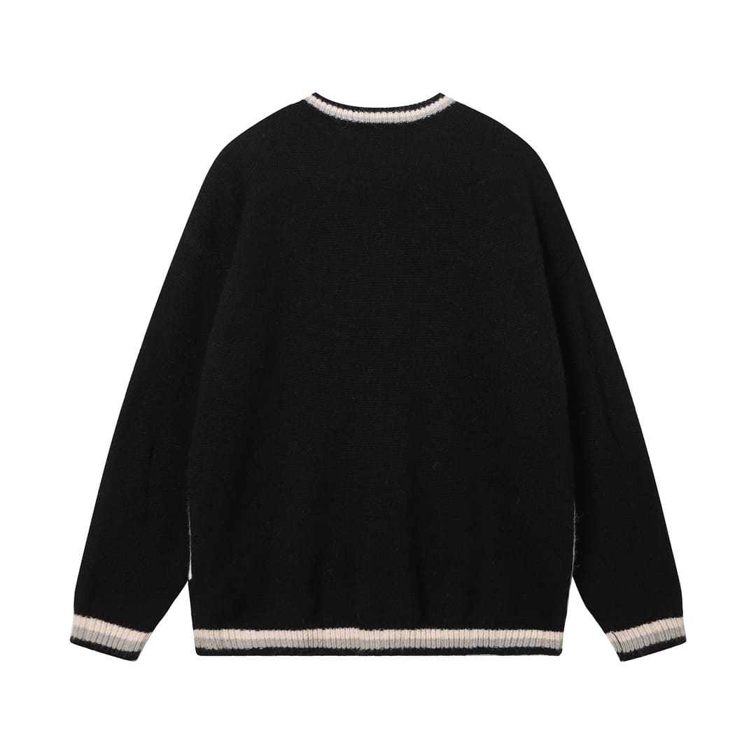 ÁO Balenciaga Multi Color Sewing Sweater Unisex