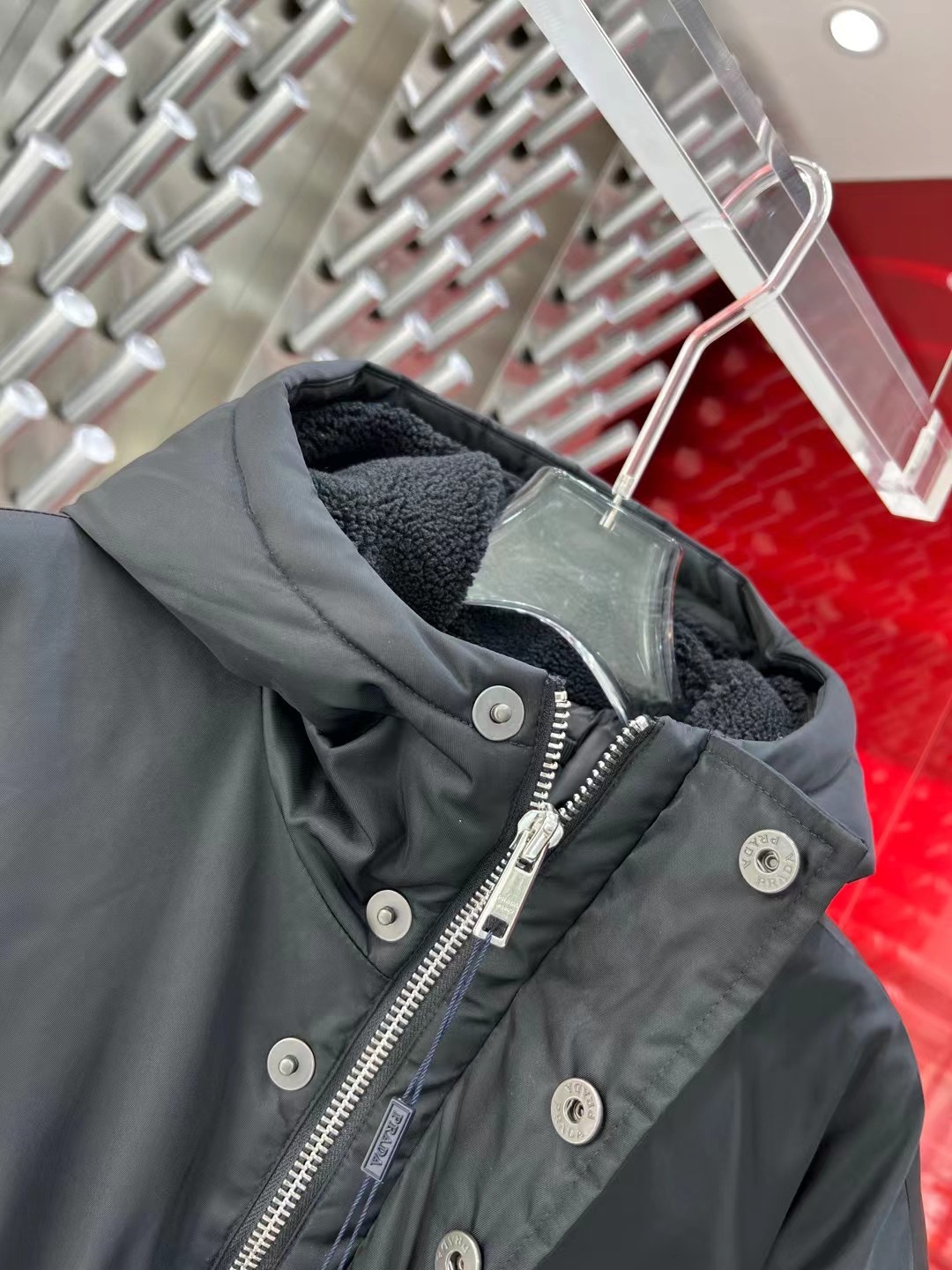ÁO PRADA FEATHER DOWN JACKET