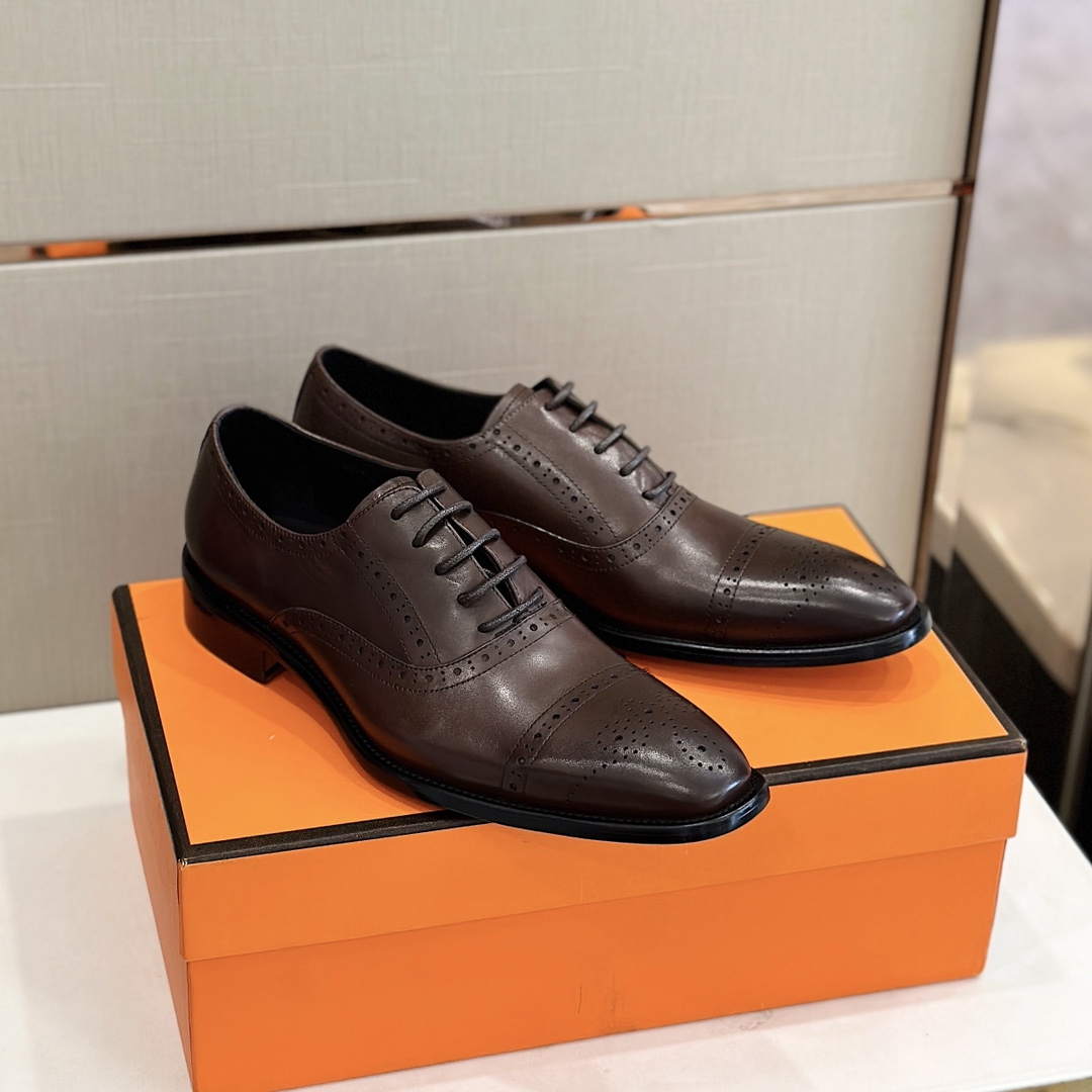 GIÀY HERMES DERBY SHOES AAA