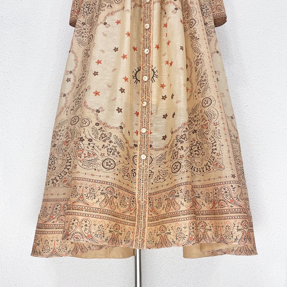 VÁY ZIMMERMANN Flower Vintage Dress High Classy