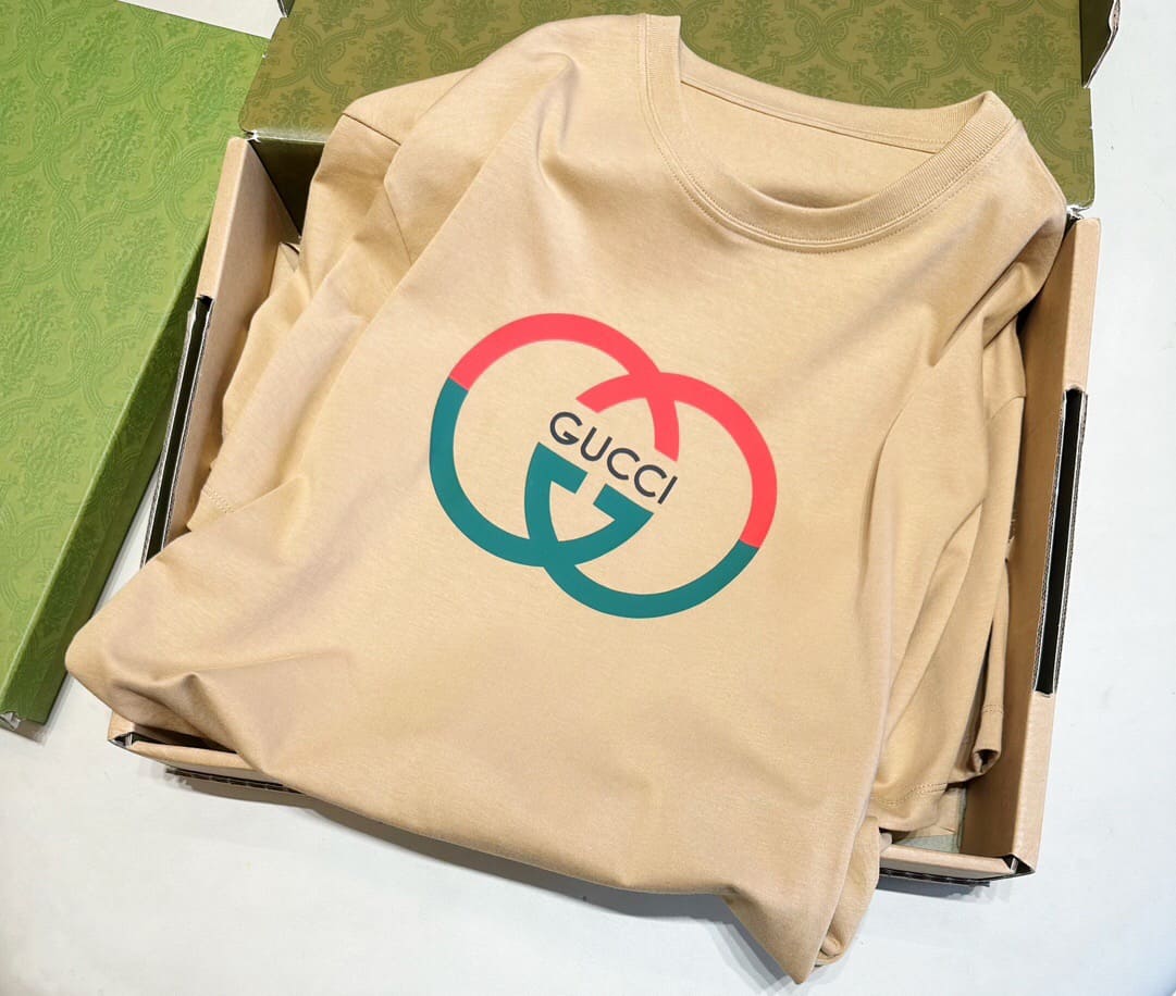 ÁO GUCCI GG T SHIRT MÀU NÂU UNISEX